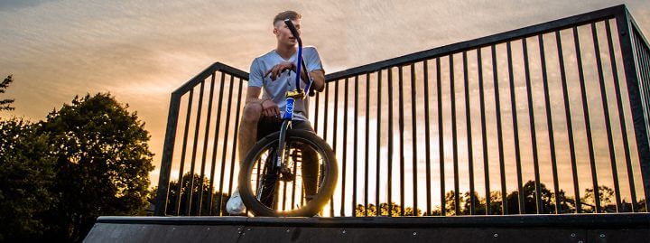 slopestyle bike riding