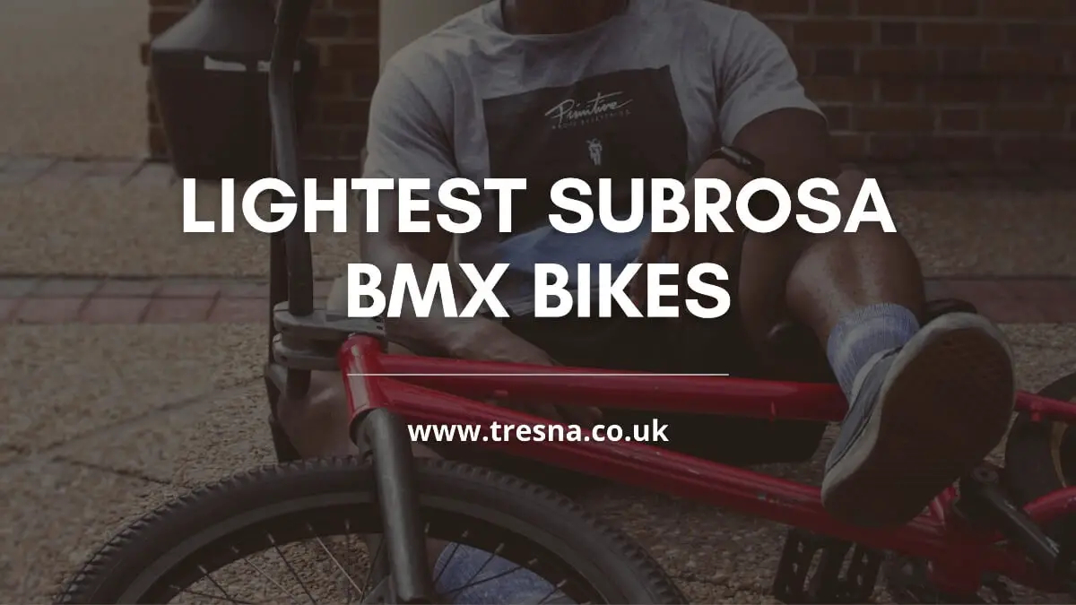 Lightest subrosa bmx bike
