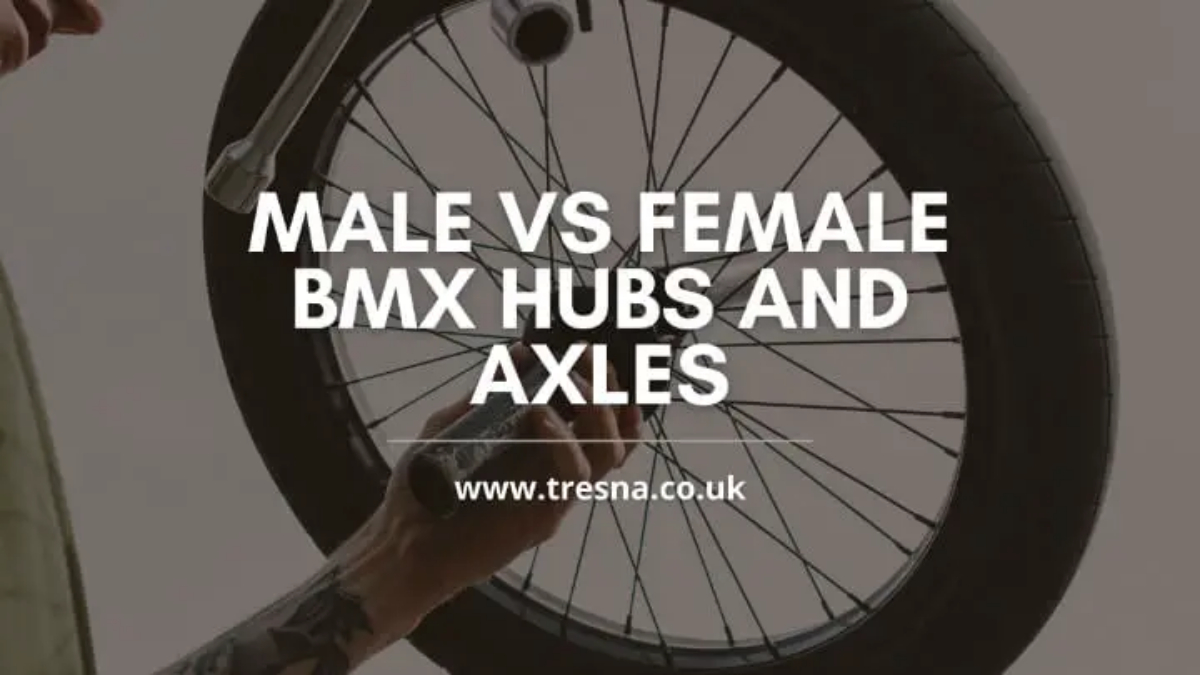 male vs female bmx bike axle