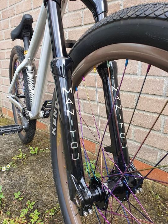 manitou dirt jump bike forks