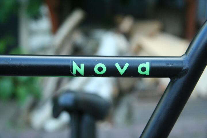 front of the white nova bmx